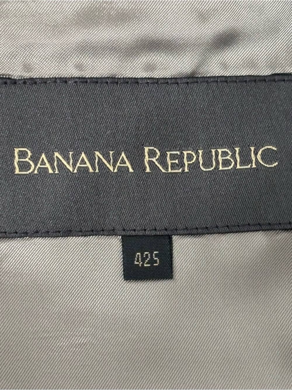 Banana Republic Beige Cotton Sport Coat 42S Short Summer Party Made In Italy - Picture 10 of 12